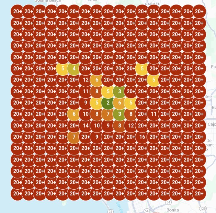 Home Service Business — Maps Dominance - SEO results screenshot